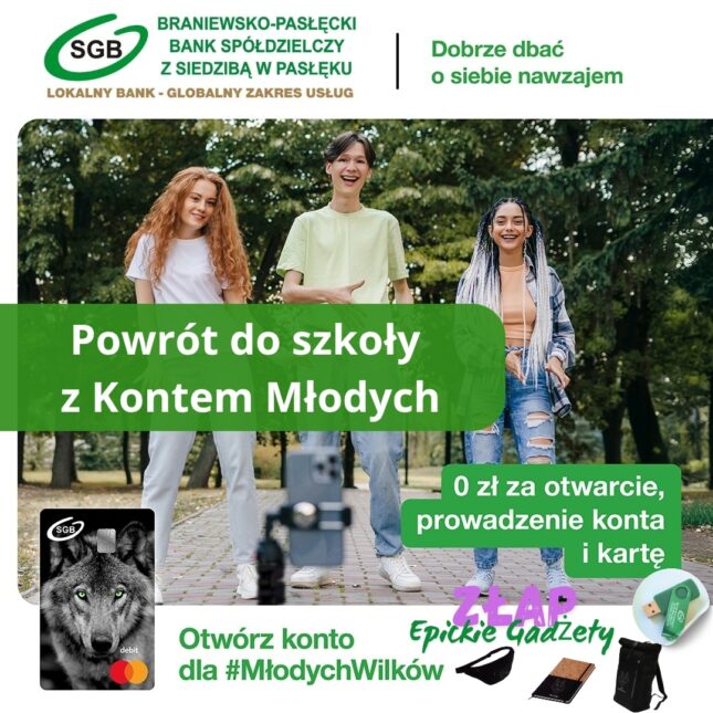 Powrót do szkoły z kontem młodych